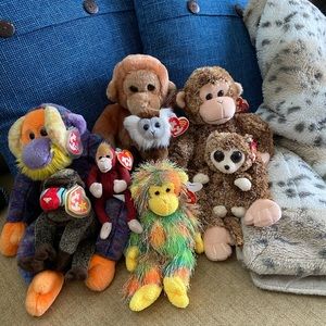 Beanie buddies BUNDLE!! 8 pieces!